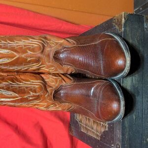 Exotic Leather Cowboy Boots